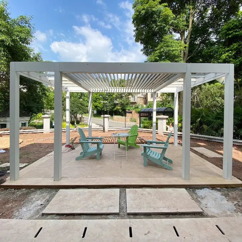 Modern Aluminum Outdoor Pergola