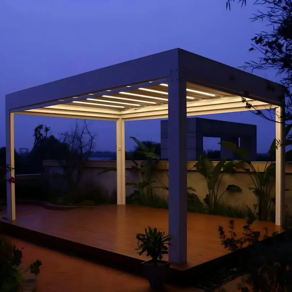 Modern Aluminum Outdoor Pergola