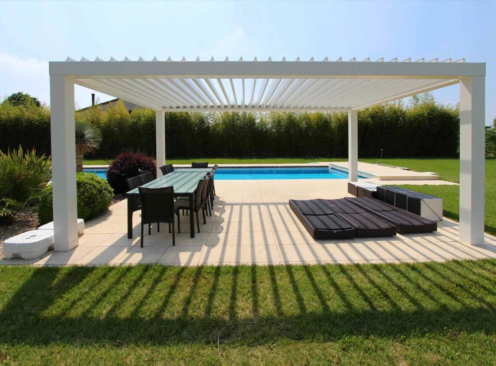 Modern Aluminum Outdoor Pergola