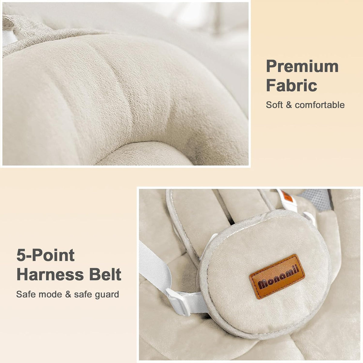 Monamii Cozy Baby Swing