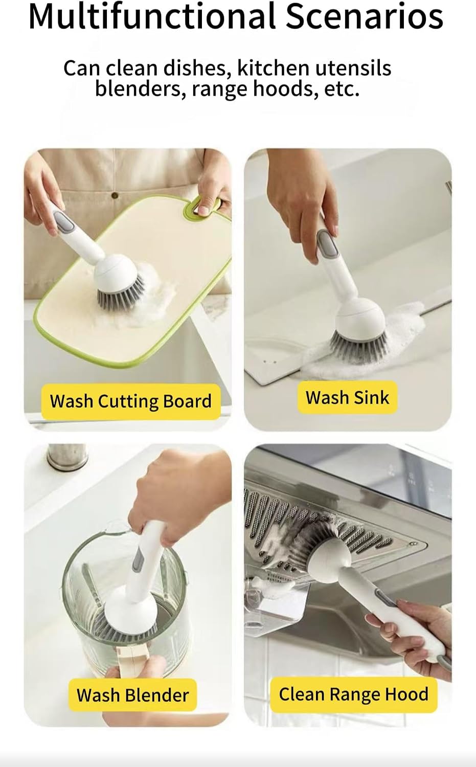 Smart Clean Dish Brush